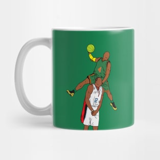 Nate Robinson Dunks Over Dwight Howard Mug